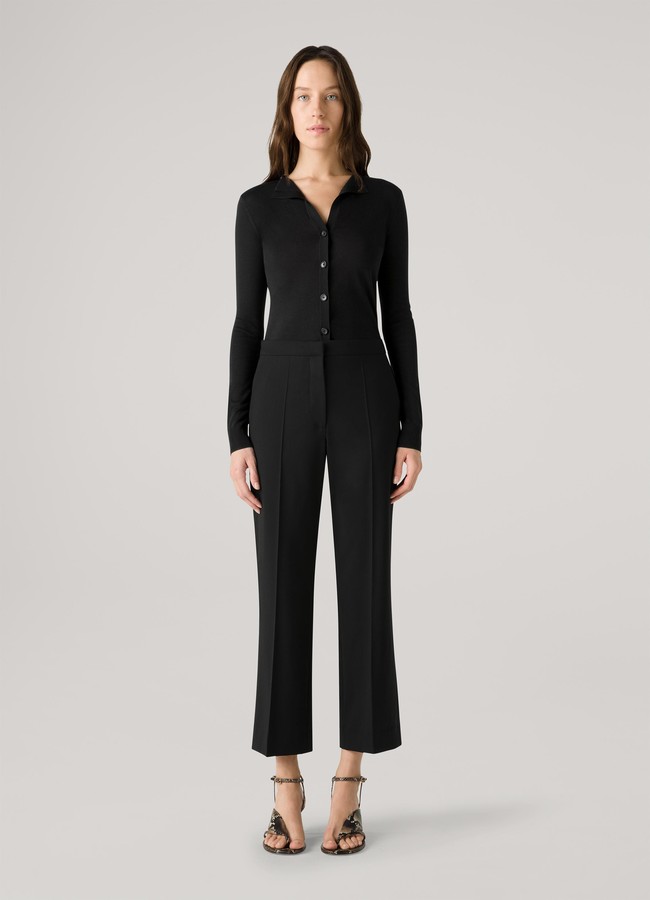 St. John Jersey Knit Cardigan ShopStyle