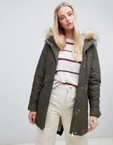 Thumbnail for your product : New Look Faux Fur Hood Parka