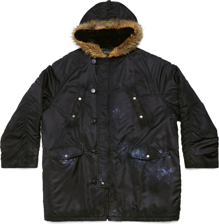 balenciaga military jacket