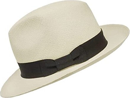 Gamboa Panama Hat. Men's Panama Hat - White Fedora Hat
