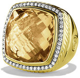 Thumbnail for your product : David Yurman Albion Ring with Black Onyx and Diamonds in Gold