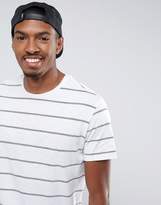 Thumbnail for your product : Pull&Bear T-Shirt In White And Navy Stripe
