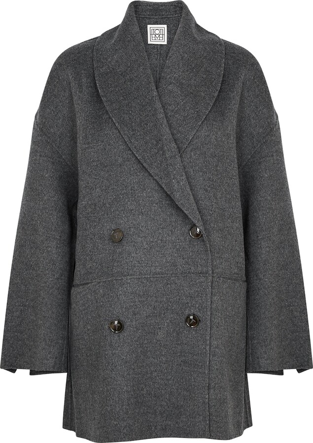 Totême Double-breasted Wool Coat - ShopStyle