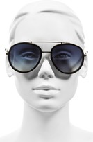 Thumbnail for your product : KENDALL + KYLIE Women's Jules 58Mm Aviator Sunglasses - Matte Demi/ Matte Gold