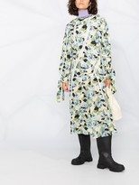 Thumbnail for your product : Kenzo Floral Print Hooded Dress