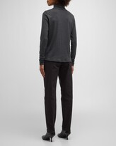 Thumbnail for your product : Eileen Fisher Garment-Dyed High-Rise Denim Pants