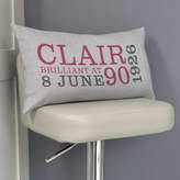 Thumbnail for your product : A Type Of Design Personalised 90th Birthday Rectangular Cushion