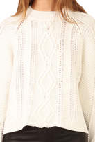 Thumbnail for your product : 3.1 Phillip Lim Mixed Cable Pullover