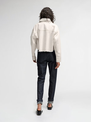 DKNY Pure Denim Pull On Pant With Drawcord