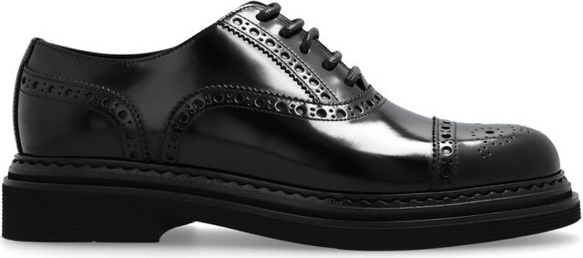 Dolce & Gabbana Lace-Up Platform Shoes