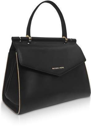 Michael Kors Black Jasmine Medium Top-handle Satchel Bag