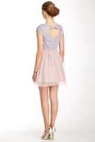 Thumbnail for your product : As U Wish Lace Chiffon Party Dress