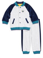 Thumbnail for your product : Little Me 'Preppy' Jacket & Pants Set (Baby Boys)