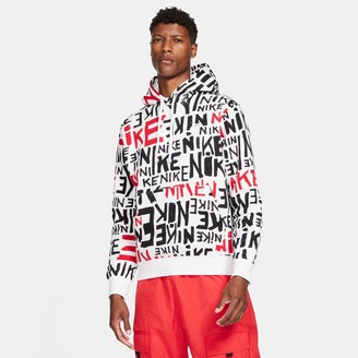 nike sweater logo all over