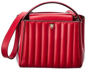 VBH Leather Brera 34 Bag - Red Handle Bags, Handbags - VBH20895