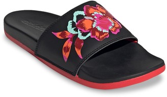women's adidas adilette cf print sandals
