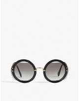 Miu Miu Mu06s Reveal round-frame sunglasses