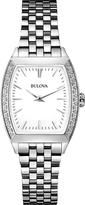 Thumbnail for your product : Bulova Diamond Set Bezel Stainless Steel Ladies Watch