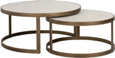 OROA Whitebone Coffee Nesting Tables