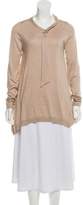 Thumbnail for your product : Brunello Cucinelli Cashmere Knit Top Beige Cashmere Knit Top
