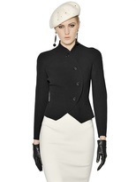 Thumbnail for your product : Giorgio Armani Stretch Wool Jersey Jacket