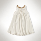 Thumbnail for your product : Beaded-Collar Swing Dress