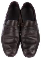 Thumbnail for your product : Ferragamo Leather Driving Loafers