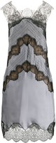 Thumbnail for your product : Fendi Chevron Lace Shift-Dress