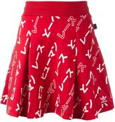 Thumbnail for your product : adidas 'Hu Race' patterned skirt - women - Polyester/Spandex/Elastane - 38