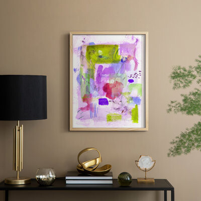 Ivy Bronx Grasping The Moment I Framed Print - Solid Wood