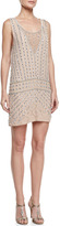 Thumbnail for your product : Phoebe Couture Sleeveless Beaded Sheath Dress
