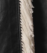 Thumbnail for your product : Stand Studio Eve fringe-trimmed leather skirt