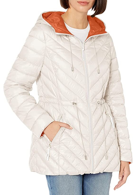 french connection packable puffer