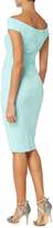 Thumbnail for your product : Jessica Wright Off shoulder sweetheart neck bodycon midi dress