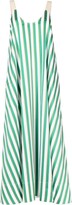 Thumbnail for your product : Lee Mathews Striped Cotton Midi Dress