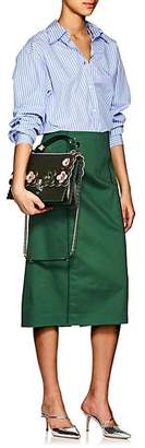 Fendi Women's Kan I Leather Shoulder Bag - Green