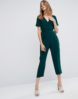 Thumbnail for your product : ASOS Jumpsuit with Wrap and Self Tie