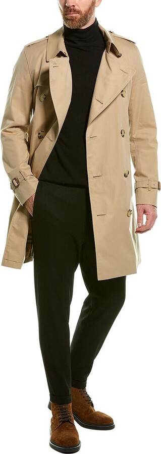 Burberry Trench Coat Men Mid | ShopStyle