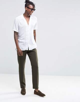 ASOS DESIGN Slim Suit Pants In Khaki