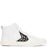Thumbnail for your product : Cariuma CATIBA High Off White Leather Black Logo Sneaker