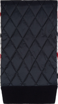 Thumbnail for your product : Moncler Gamme Bleu Red & Navy Argyle Scarf
