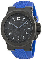 Thumbnail for your product : Michael Kors Dylan Chronograph Blue Silicone Mens Watch MK8357