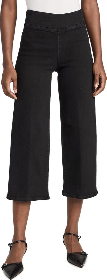 FRAME Jetset Wide Leg Crop Jeans