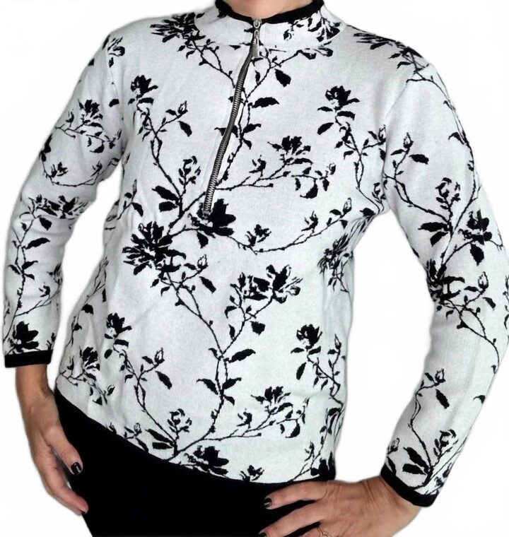 Ethyl Ski House Sweater In White