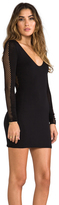 Thumbnail for your product : Riller & Fount Lenny Mesh Back Dress