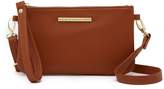 Thumbnail for your product : Steve Madden Saffiano Charging Crossbody Bag