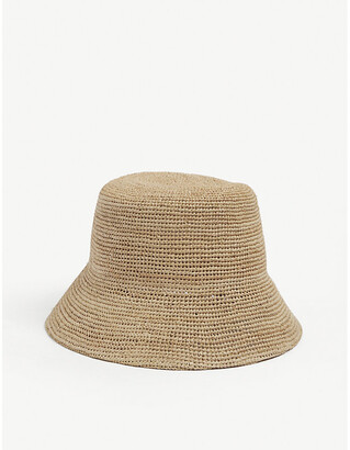 LACK OF COLOR Inca straw bucket hat