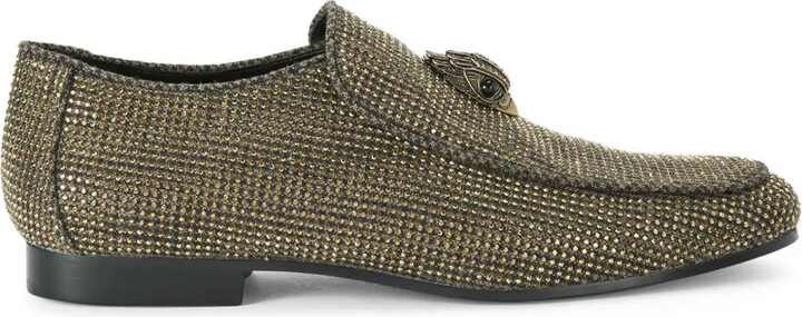Hugh Eagle rhinestone-embellished loafers
