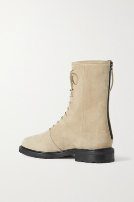 LEGRES 08 Suede Ankle Boots - Taupe