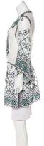 Thumbnail for your product : Calypso St. Barth Embroidered Silk Dress w/ Tags